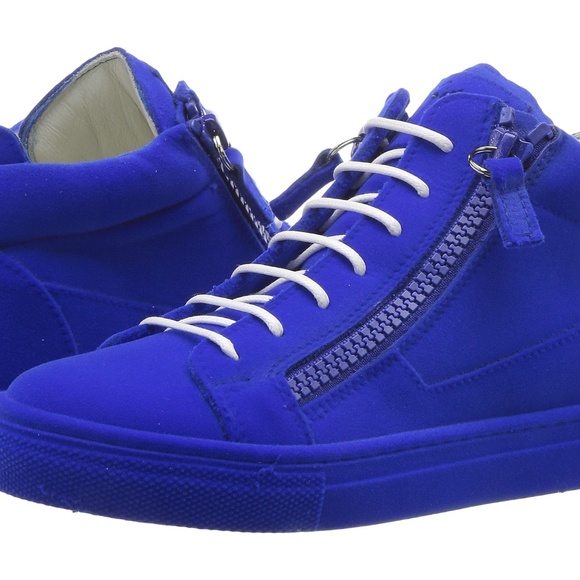 Giuseppe Zanotti Kids Flock Sneaker